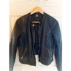 Black fo leather Jacket